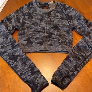 Gymshark Camo Seamless Crop